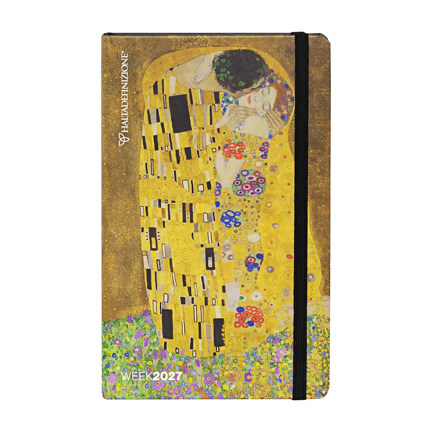 Agenda HaltaDefinizione Large Bacio Klimt 2027 Settimanale 12 Mesi - agende