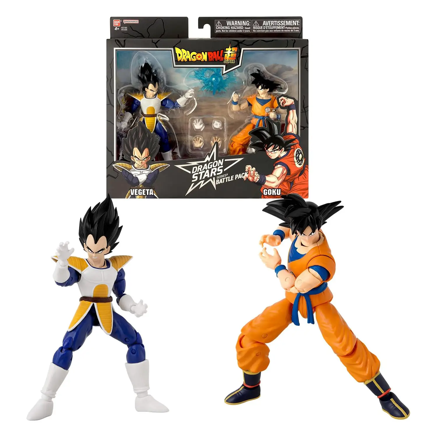 Dragonball Super Dragon Stars Battle Pack Goku vs Vegeta - action figures ed accessori