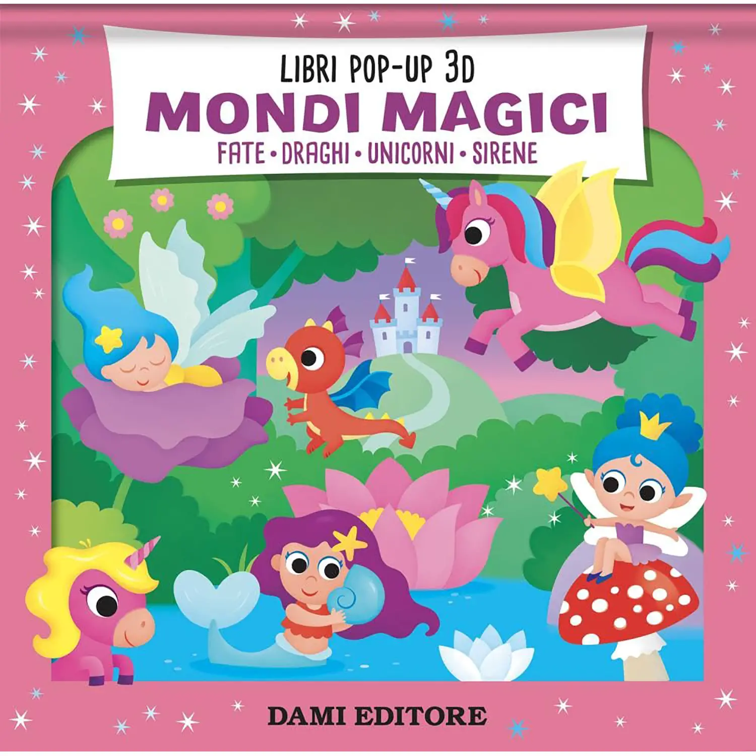 Mondi Magici - Libro Pop-Up 3D - Prima biblioteca
