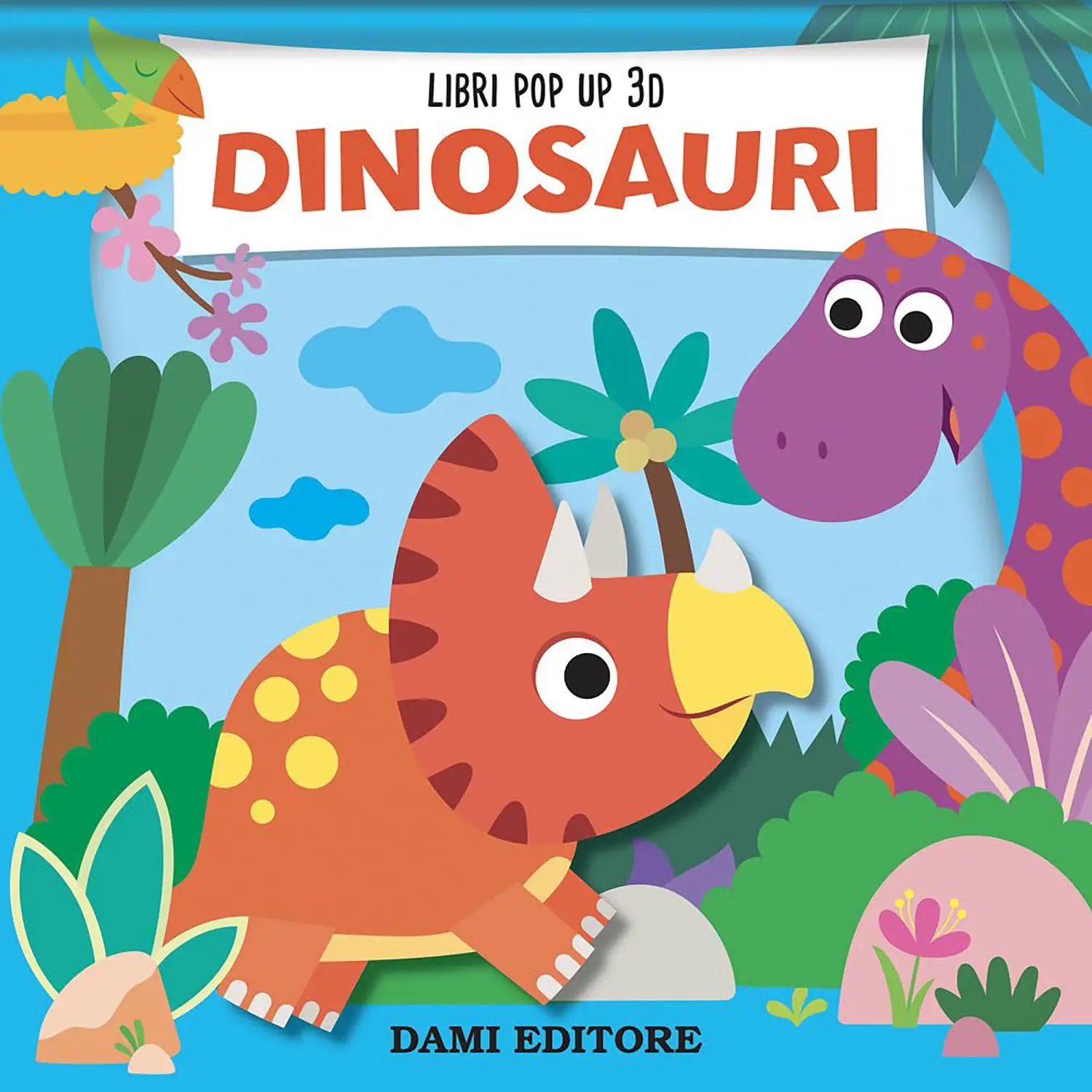 Dinosauri - Libro Pop-Up 3D per Bambini - Prima biblioteca