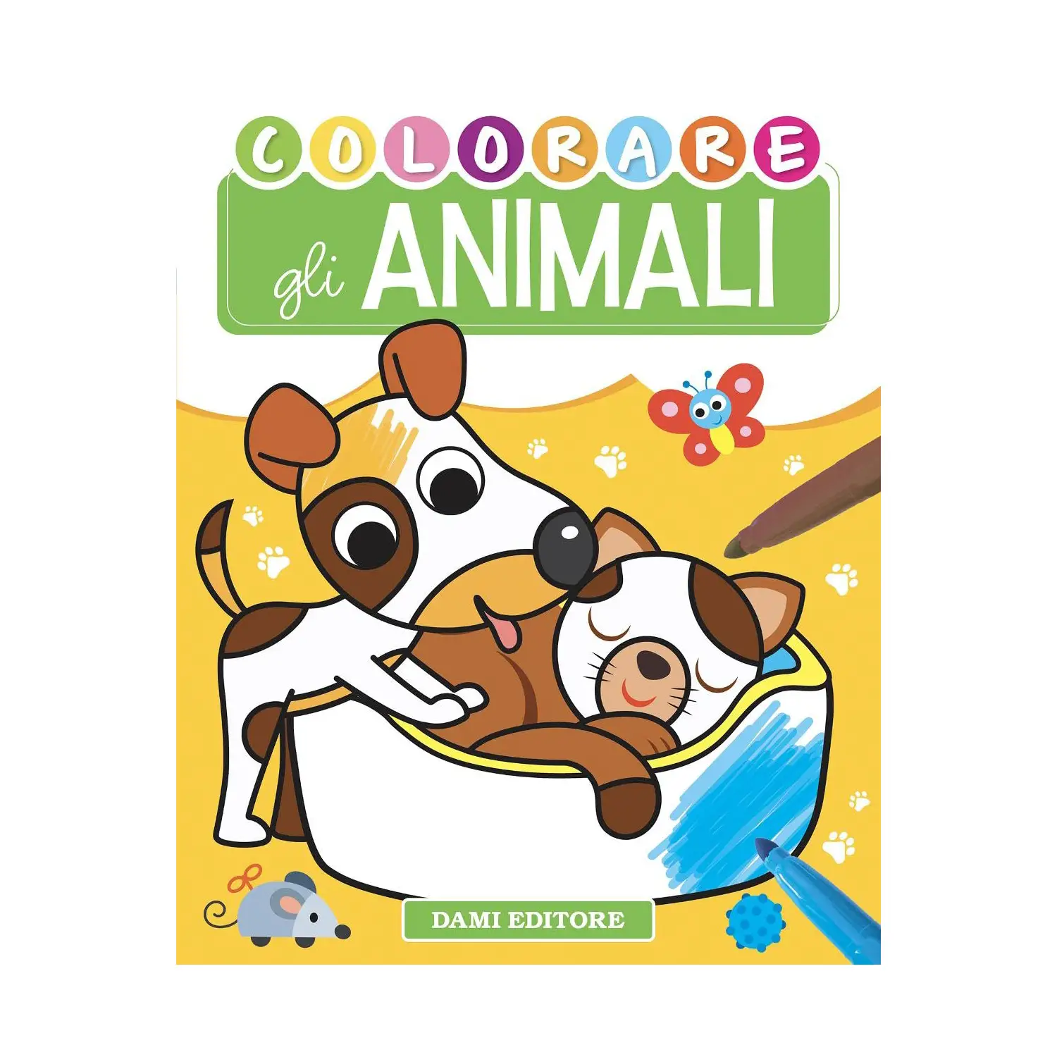 Libro Da Colorare - Animali - Prima biblioteca