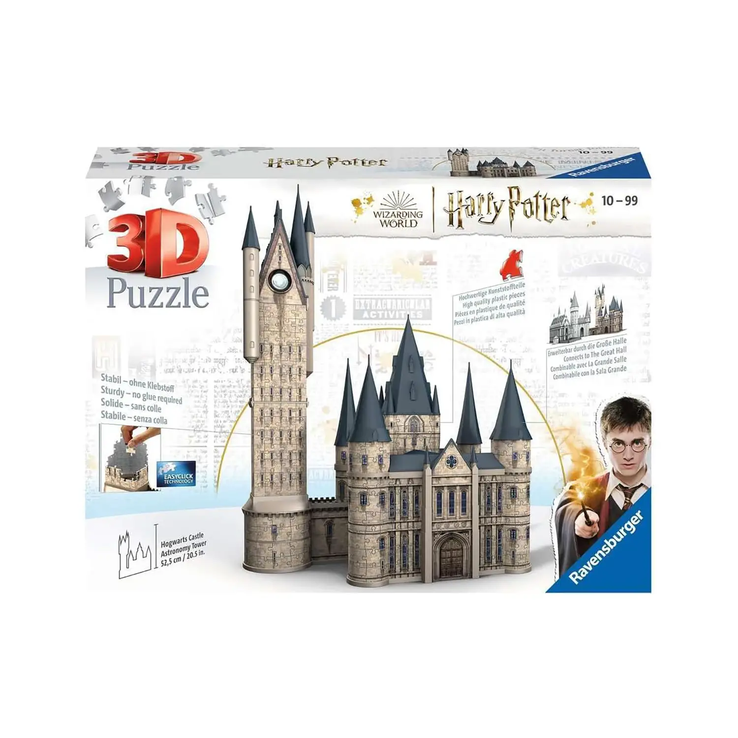 Puzzle 3D Harry Potter Hogwarts Castle: Astronomy Tower - puzzle 3d