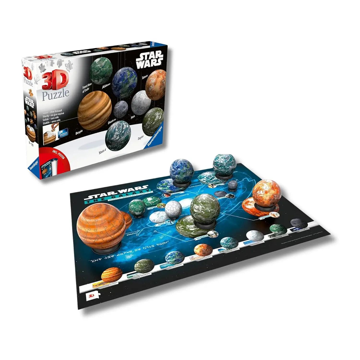 Puzzle 3D Star Wars Planetario - puzzle 3d