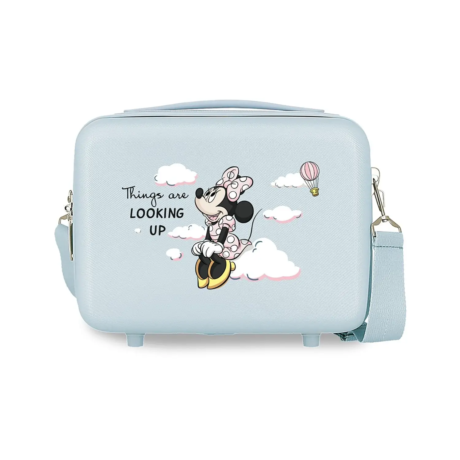 Beauty case ABS Minnie Things Are Looking Up Azzurro Disney - valige e borse da viaggio