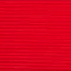 Cartoncino Ondulato Rosso 70x100 cm – Cartoncino Colorato per Decorazioni e Scenografie