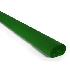 Carta Crespa verde scuro Premium Leggera – Rotolo 50 cm x 2,5 m, 40 g