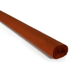 Carta Crespa Premium Extra Marrone – Rotolo 50 cm x 2,5 m, 60 g/m²