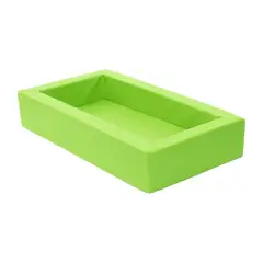 Lettino Morbido con Sponde Verde Chiaro