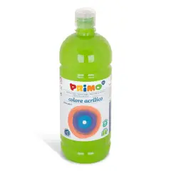Tempera Acrilica Primo Verde Chiaro 1000 ml – Colore Acrilico ad Acqua
