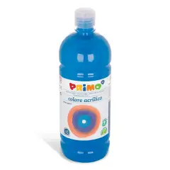 Tempera Acrilica Primo Cyan 1000 ml – Colore Acrilico ad Acqua