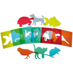 Stencil Animali Traslucenti – 6 Pezzi