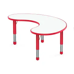 Tavolo Serie 2020 Virgola H 40-60 Rosso
