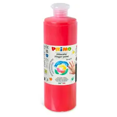 Colori a Dita Primo Vermiglione 750 ml – Tempera a Dita per Bambini