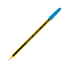 Penna a Sfera Noris Stick 434 Staedtler Blu – Punta Media con Puntale in Metallo