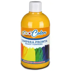 Colore a Tempera Giodicolor Giallo 500 ml – Tempera Pronta Superlavabile
