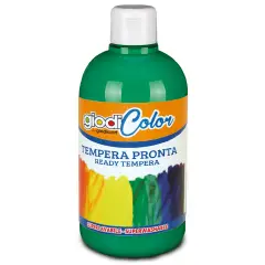 Colore a Tempera Giodicolor Smeraldo 500 ml – Tempera Pronta Superlavabile