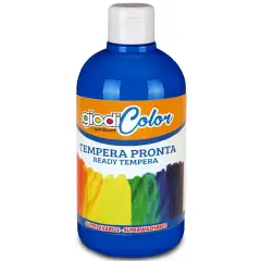 Colore a Tempera Giodicolor Cobalto 500 ml – Tempera Pronta Superlavabile