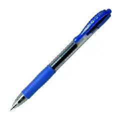 Penna a Scatto Pilot G2 07 Blu – Penna Gel 0,7 mm a Scrittura Scorrevole