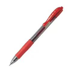 Penna a Scatto Pilot G2 07 Rossa – Penna Gel 0,7 mm a Scrittura Scorrevole