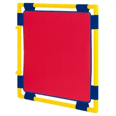 Divisorio Color Basso Rosso per Bambini – Pannello Divisorio Colorato per Scuole