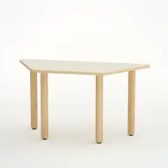 Tavolo Scuola Infanzia Trapezio Magnolia – Misura 2, Altezza 52 cm