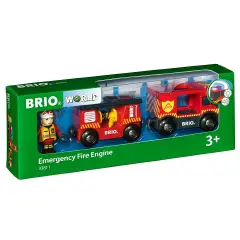 BRIO Camion dei Pompieri – Avventure di Salvataggio Interattive