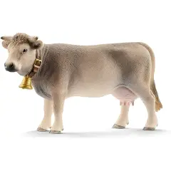 Schleich Mucca Bruna - Miniatura Realistica in Resina