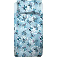 Completo Letto Singolo Stitch Azzurro 1 Piazza HERMET
