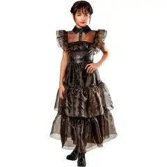 Costume Mercoledì "Wednesday" Addams Raven Dance per Bambine - Taglia L - 11/13 Anni