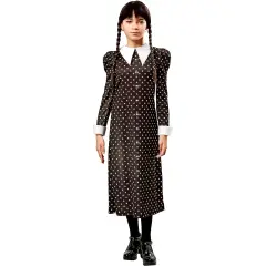 Costume Opp Wednesday Divisa Scolastica Tg..XS 5-6 Anni