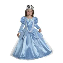 Costume Principessina Al Ballo Baby 2/3 Anni