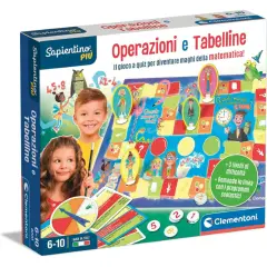 Clementoni Sapientino Più Aritmetica Divertente - Gioco di Matematica