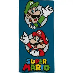 Telo Mare 70x140 Cm Super Mario
