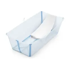 Vaschetta Bagnetto Flexibath Xl Ocean Blue Con Newborn Incluso