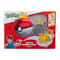 Pokemon Trottola Personaggio Pikachu e Poke Ball Lanciatore