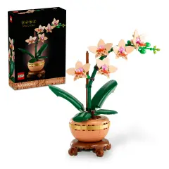 LEGO Botanicals Mini Orchidea 10343 - Pianta Decorativa da Costruire