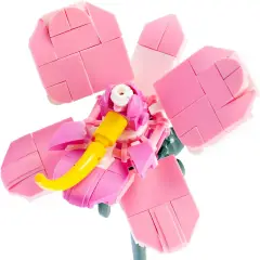 Set Costruzioni Flower Mattoncini Fiore Orchidea