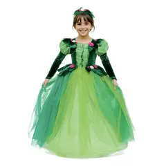 Costume Fata Del Bosco Bambina - Taglia 5/6 Anni