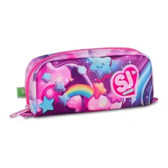 Bustina Portapenne SJ Gang Soft Pouch Girl Astuccio Zip