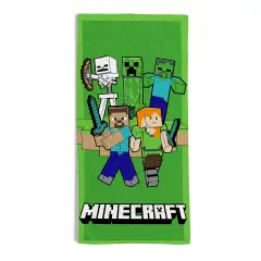 Telo Mare Minecraft 70x140 cm HERMET | Asciugamano da Spiaggia