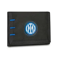 Portafoglio Inter Seven con Velcro Zip e Scomparti Interni