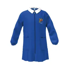 Grembiule Bambino Scuola Zip Game Blu 12 Anni