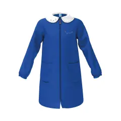 Grembiule Bambina Scuola Zip Be yourself Blu 10 Anni