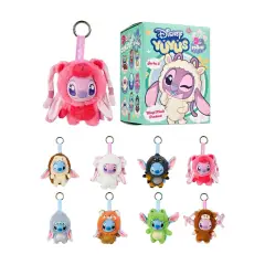 Disney YuYu Stitch e Angel: peluche clip a sorpresa collezionabili
