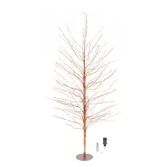 Albero Natalizio TIGLIO Rose Gold 170 cm con 784 MicroLED FlashLED