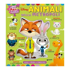 Animali nella Metropoli - Libro Maxi Puzzle