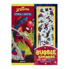 Libro con Bubble Stickers - Spider-Man