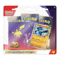 Pokemon 30° Anniversario - Collezione Con Adesivi Lucario